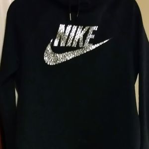 Nike women's hooded sweat shirt size medium